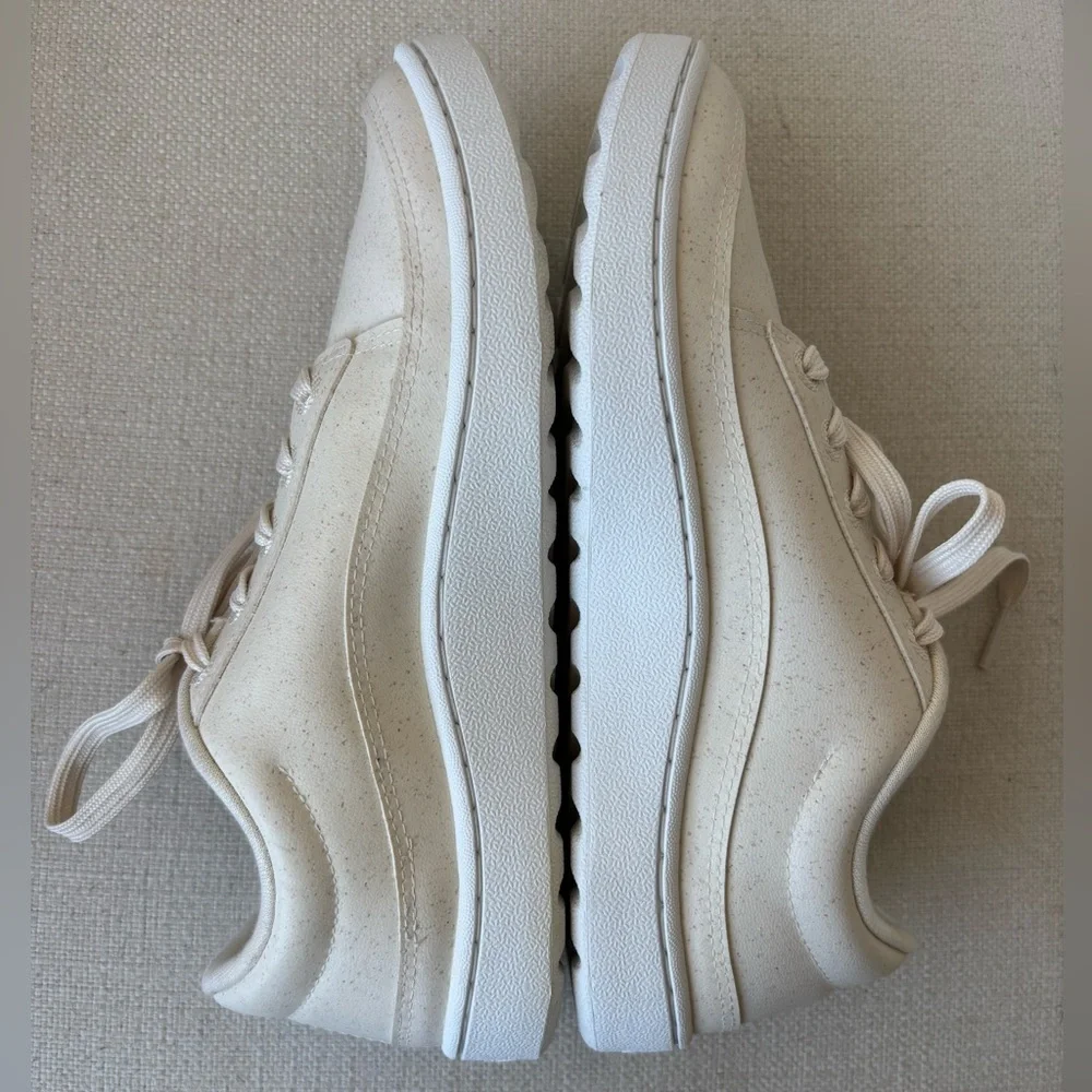 ALLBIRDS Plant Pacer PP Sneakers Natural White Blizzard Size 6 Eco-Friendly